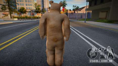 Cesar In A Goofy Ahh Bear Costume para GTA San Andreas