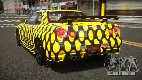 Nissan Skyline R34 ZL-R S4 para GTA 4