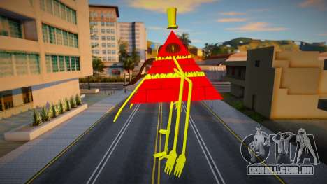 Bill Cipher angry final form o Bill Cipher enoja para GTA San Andreas