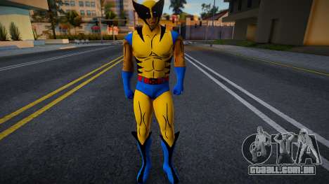 Wolverine [X-Men The Animated Series] para GTA San Andreas