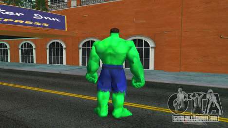 Accurate Size Hulk From Hulk 2003 Game para GTA Vice City