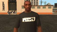 Camiseta preta FOCK Inc. para GTA San Andreas