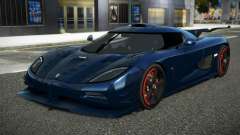 Koenigsegg Agera One RWZ para GTA 4