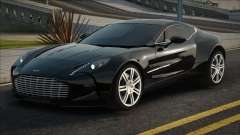 Aston Martin One-77 Blek para GTA San Andreas