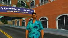 Modern palm shirts for Tommy v4 para GTA Vice City