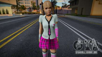 Marie Rose in School Uniform - Pink para GTA San Andreas