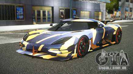 Koenigsegg Agera One RWZ S4 para GTA 4