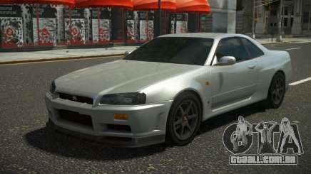 Nissan Skyline R34 BGD para GTA 4