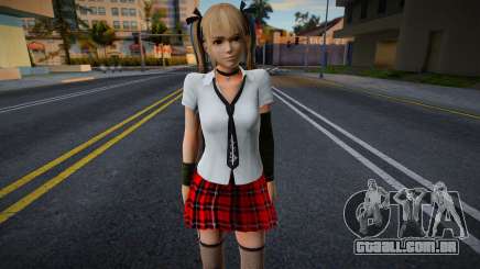 Marie Rose in School Uniform - Red para GTA San Andreas