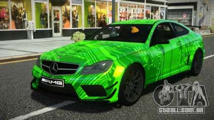 Mercedes-Benz C63 AMG RY-Q S6 para GTA 4