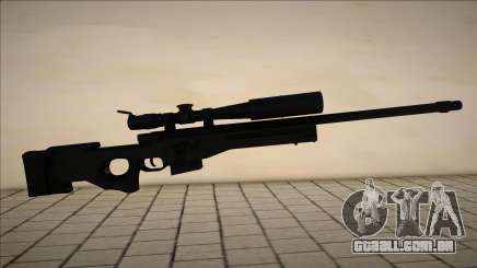 Rifle de precisão cromado para GTA San Andreas