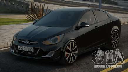 Hyundai Solaris Blek para GTA San Andreas