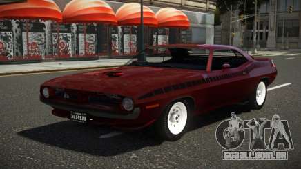 Plymouth Cuda HKS para GTA 4