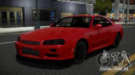 Nissan Skyline R34 JHL para GTA 4