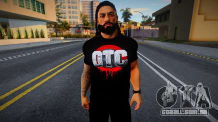 Roman Reigns T-Shirt no gloves (OTC) para GTA San Andreas