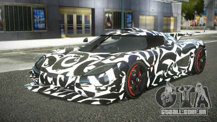 Koenigsegg Agera One RWZ S8 para GTA 4