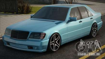 Mercedes Benz W140 Blue para GTA San Andreas