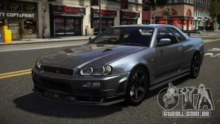 Nissan Skyline R34 ZL-R para GTA 4