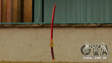 Red Katana para GTA Vice City