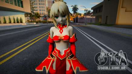 [Fate: Grand Order] Mordred Pendragon para GTA San Andreas