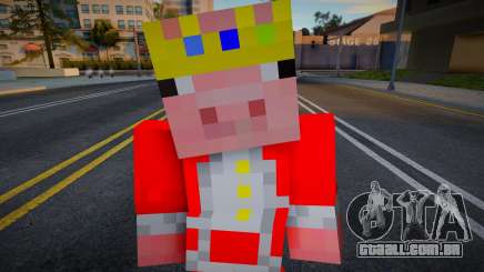 Bashurverse Technoblade (YouTubers) Minecraft para GTA San Andreas