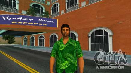 Modern palm shirts for Tommy v3 para GTA Vice City