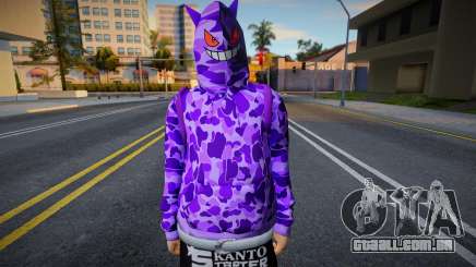 Gengar Hoodie Boy para GTA San Andreas