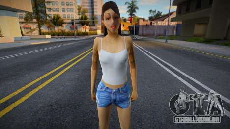 Katie New Skin v2 para GTA San Andreas