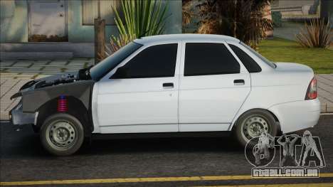 Lada Priora Branco para GTA San Andreas