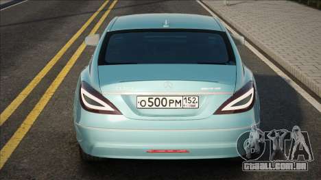 Mercedes-Benz CLS63 AMG Blue para GTA San Andreas