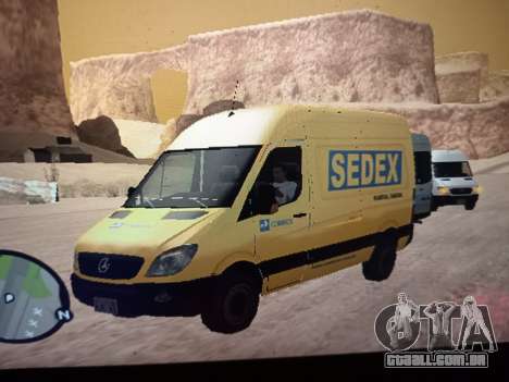 Mercedes Benz Sprinter lowpoly para GTA San Andreas