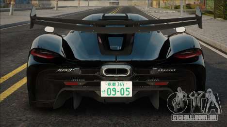 Koenigsegg Jesko Black para GTA San Andreas