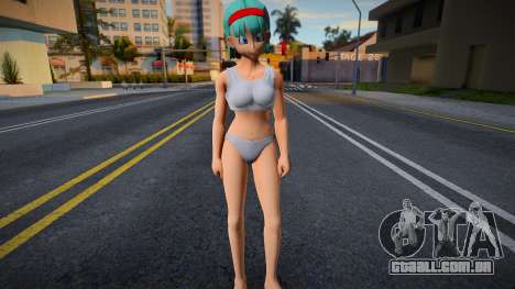 Bulma Ropa Interior Namek para GTA San Andreas