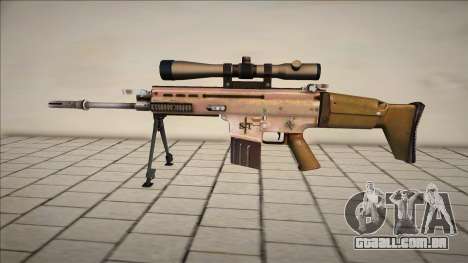 SCAR-L Sniper para GTA San Andreas