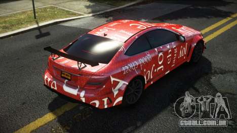 Mercedes-Benz C63 AMG V-Sport S8 para GTA 4