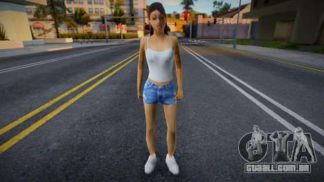 Katie New Skin v2 para GTA San Andreas