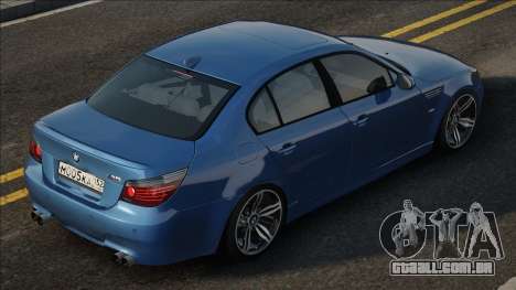 BMW M5 E60 Blu para GTA San Andreas