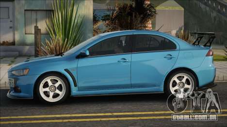 Mitsubishi Lancer Evolution X Bl para GTA San Andreas