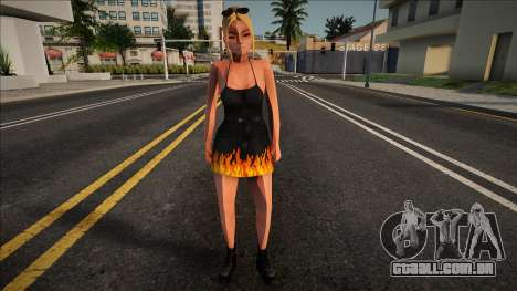 Linda garota em roupa v1 para GTA San Andreas