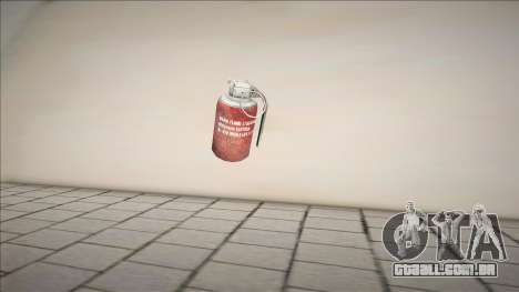 Incendiary Grenade from Resident Evil 4 (Biohaza para GTA San Andreas