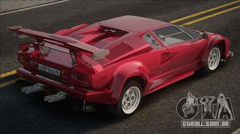 Lamborghini Countach Red para GTA San Andreas