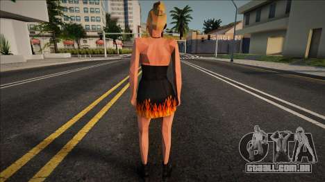 Linda garota em roupa v1 para GTA San Andreas