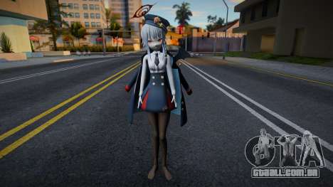 Haruna Kurodate (Blue Archive) para GTA San Andreas