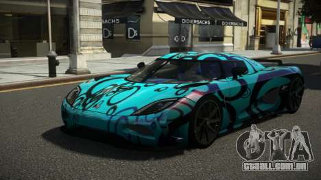 Koenigsegg Agera Exils S8 para GTA 4