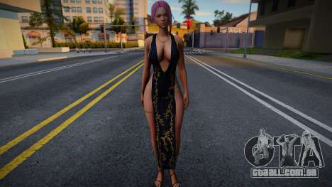 Karina from Zombie Hunter: Invasion Elegant Dres para GTA San Andreas