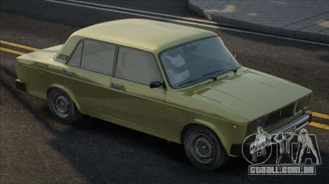 VAZ 2107 Dourado para GTA San Andreas