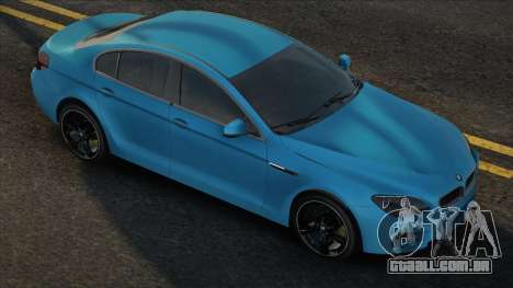 BMW M6 Blue para GTA San Andreas