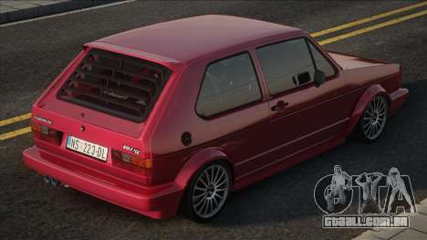 Volkswagen Golf Mk1 Tuned para GTA San Andreas