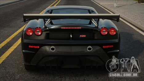 Ferrari F430 Scuderia Blek para GTA San Andreas