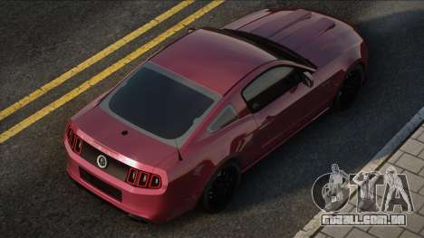 Ford Mustang Red Style para GTA San Andreas